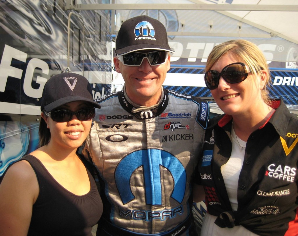 Joy Loo, Samuel Hubinette, & Laura Jacobsen 2008 Red Bull Drifting World Championship