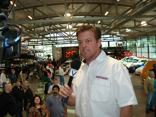 Chip Foose at John Force Holiday Show